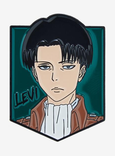 Attack on Titan Levi Portrait Enamel Pin - BoxLunch Exclusive | BoxLunch