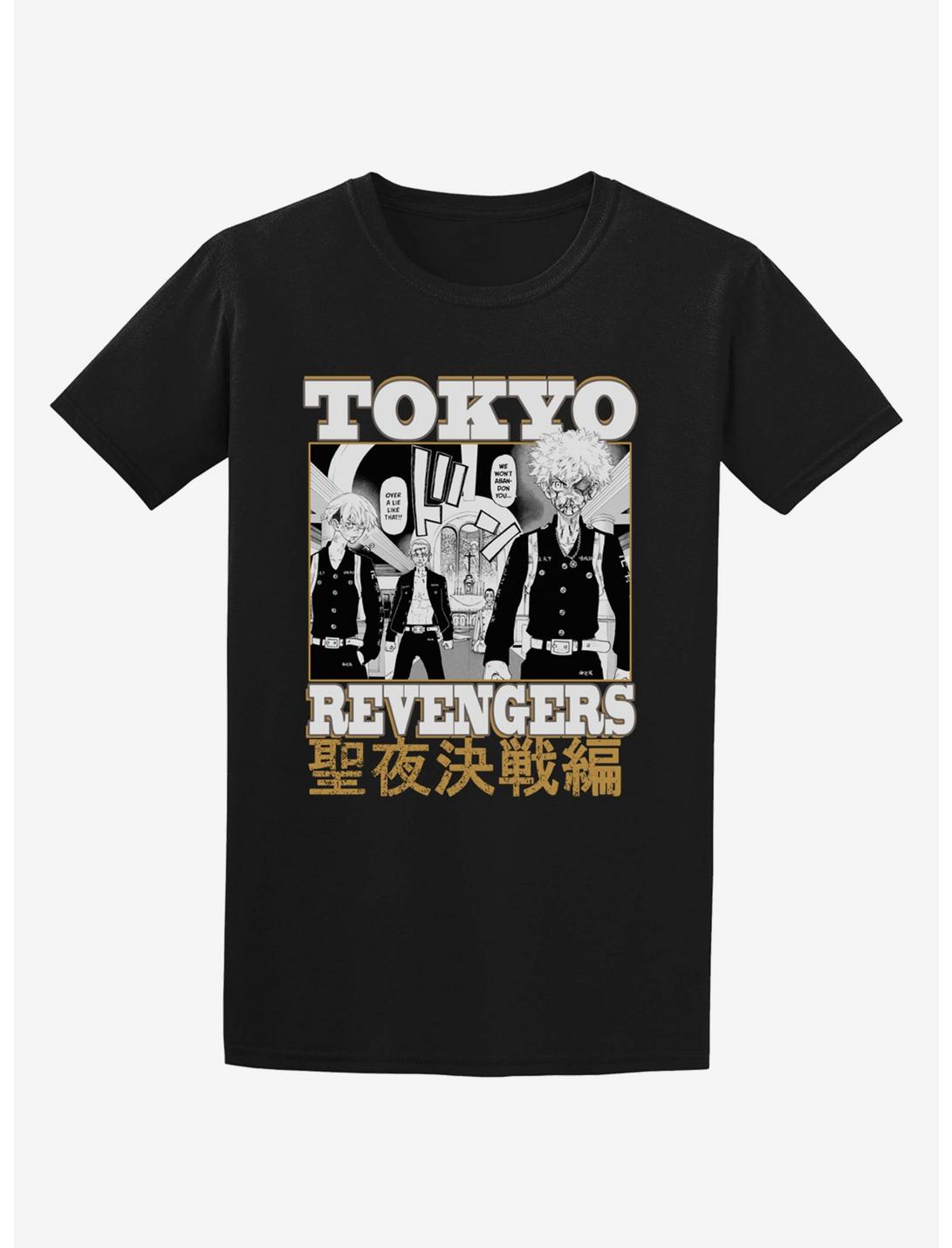 Tokyo Revengers Christmas Showdown Manga Panel T-Shirt, CREAM, hi-res
