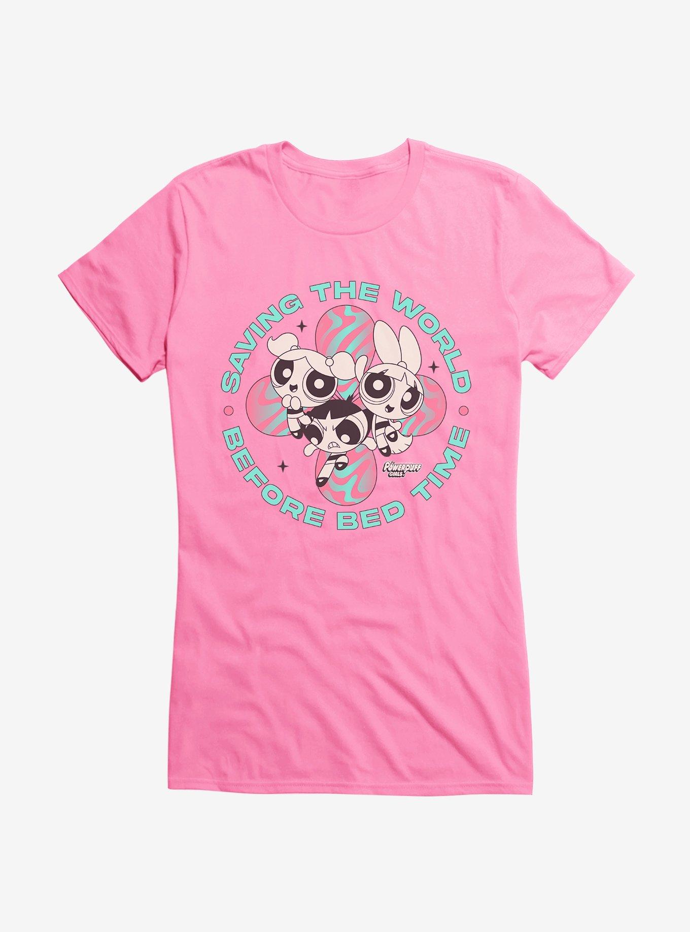 Powerpuff Girls Saving The World Girls T-Shirt, , hi-res