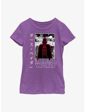 Star Wars Darth Vader in Japanese Youth Girls T-Shirt, , hi-res