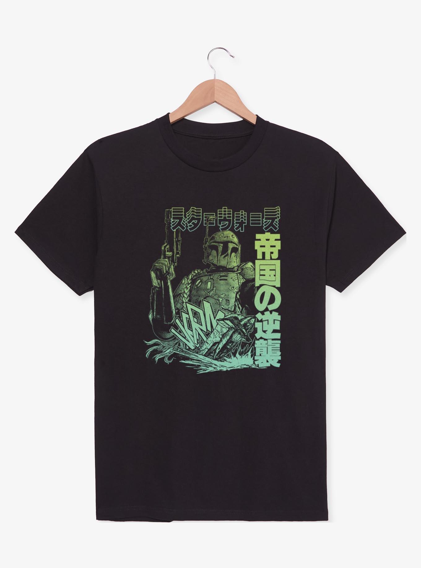 Star Wars Boba Fett Empire Strikes Back in Japanese T-Shirt