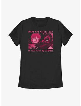 Star Wars Han Solo and Chewie Kessel Run Womens T-Shirt, , hi-res