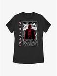 Star Wars Darth Vader in Japanese Womens T-Shirt, BLACK, hi-res