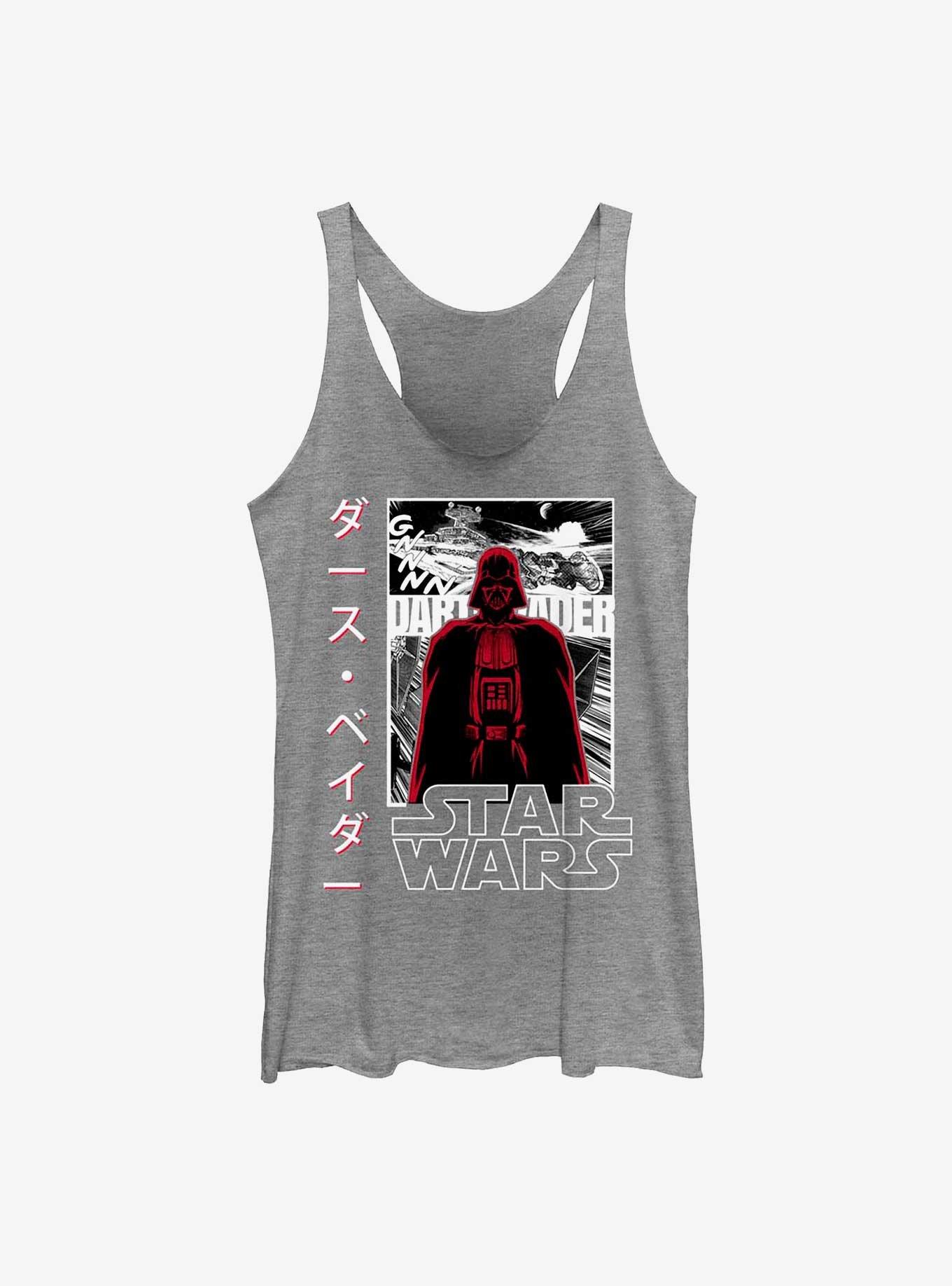 Star Wars Darth Vader in Japanese Womens Tank Top