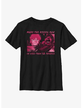 Star Wars Han Solo and Chewie Kessel Run Youth T-Shirt, , hi-res