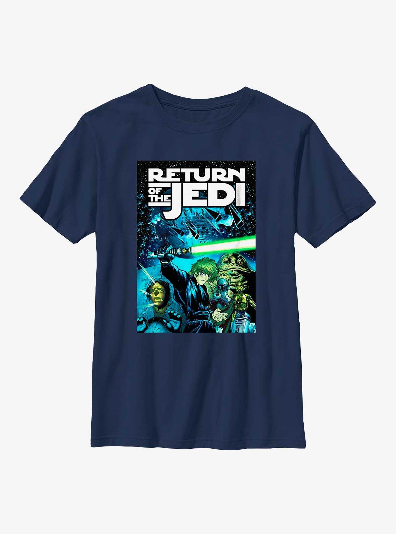 Star Wars Manga Style Return of the Jedi Youth T-Shirt, , hi-res