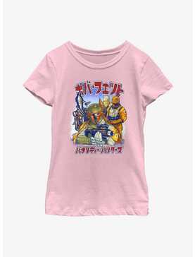Star Wars Boba Fett Bounty Exploitation Youth Girls T-Shirt, , hi-res