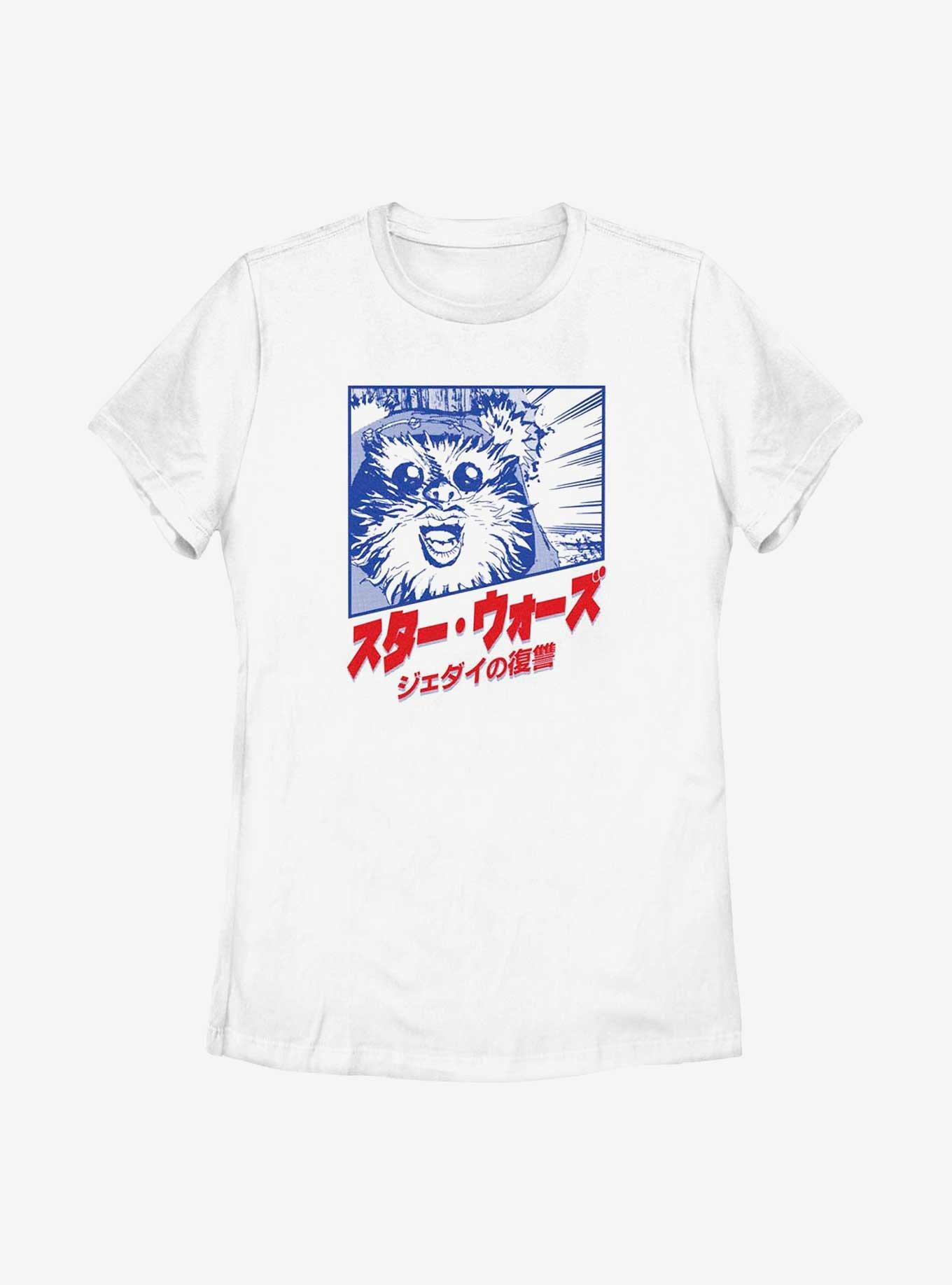 Star Wars Ewok Revenge of the Jedi in Japanese Womens T-Shirt, , hi-res