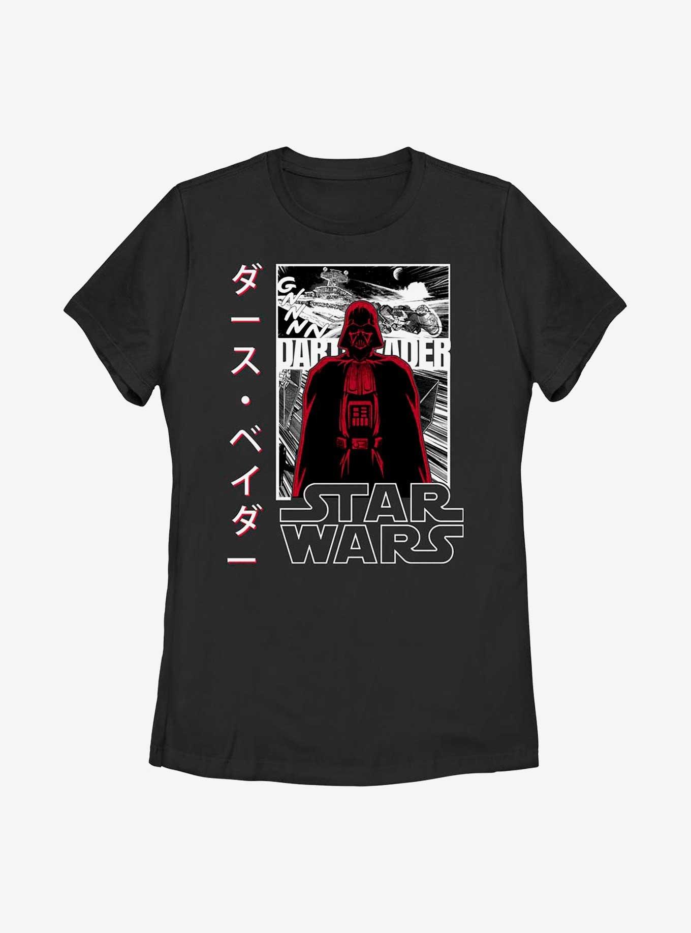 Star Wars Darth Vader in Japanese Womens T-Shirt, , hi-res