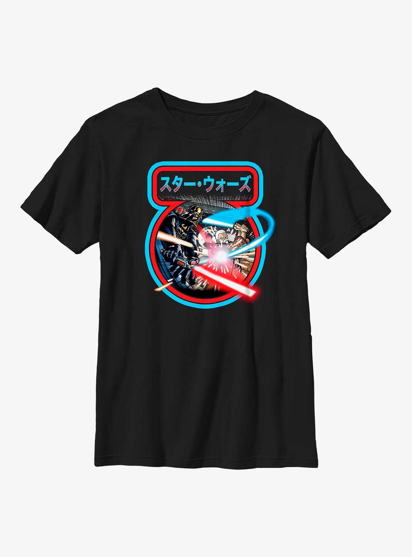 Star Wars Light Saber Jedi Fight Youth T-Shirt, , hi-res