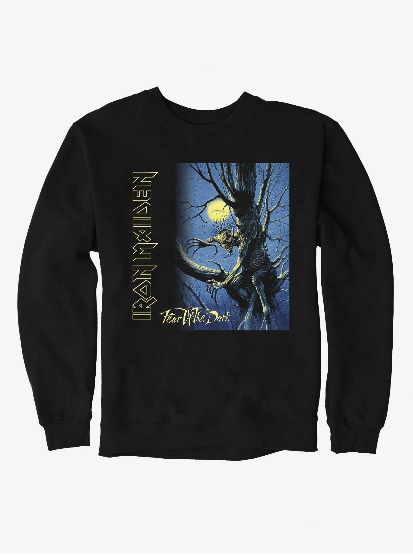 Iron Maiden Fear Of The Dark Sweatshirt, BLACK, hi-res