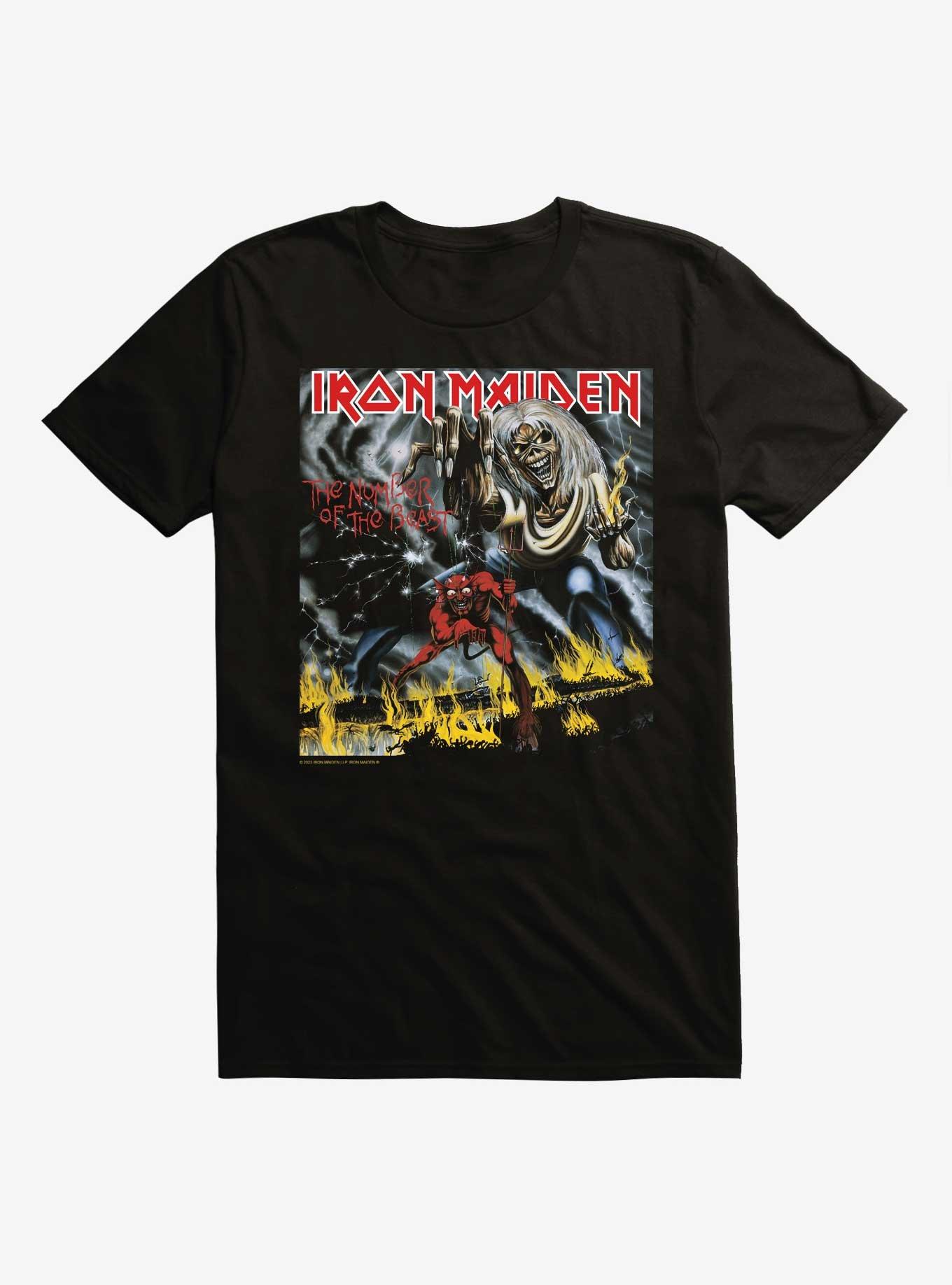 Iron Maiden The Number Of The Beast Sweatshirt, BLACK, hi-res