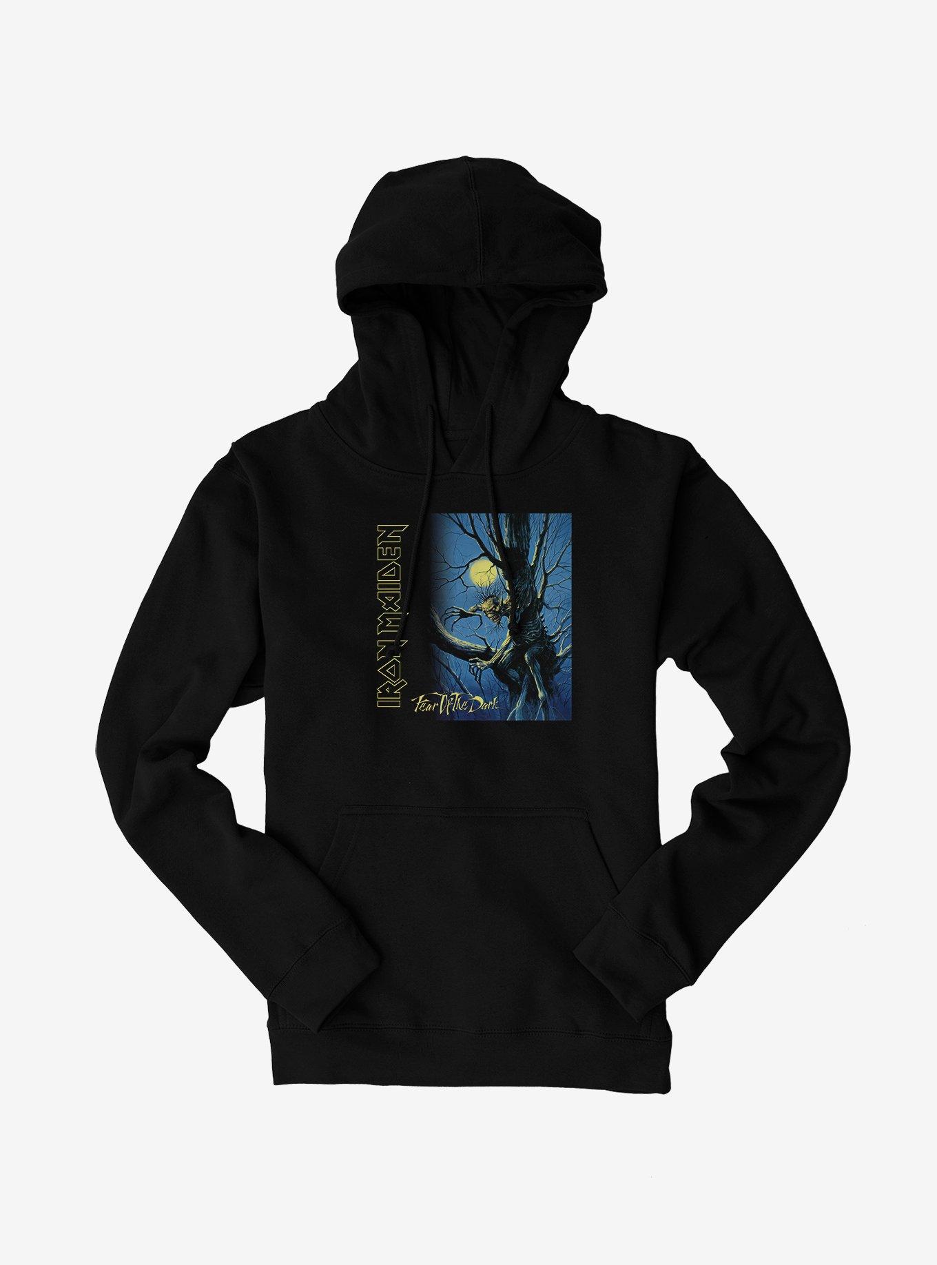 Iron Maiden Fear Of The Dark Hoodie, BLACK, hi-res