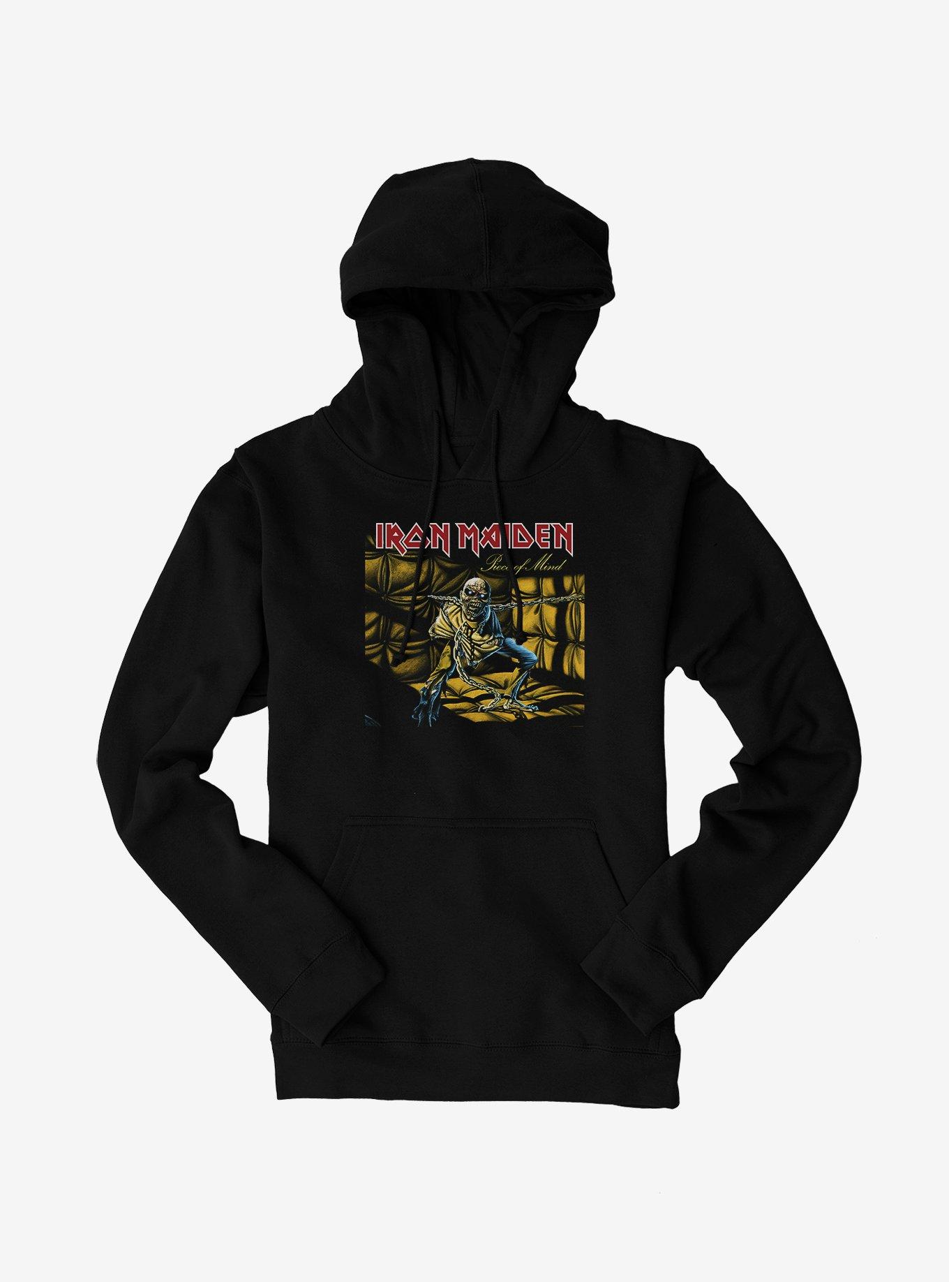 Iron Maiden Piece Of Mind Hoodie, BLACK, hi-res