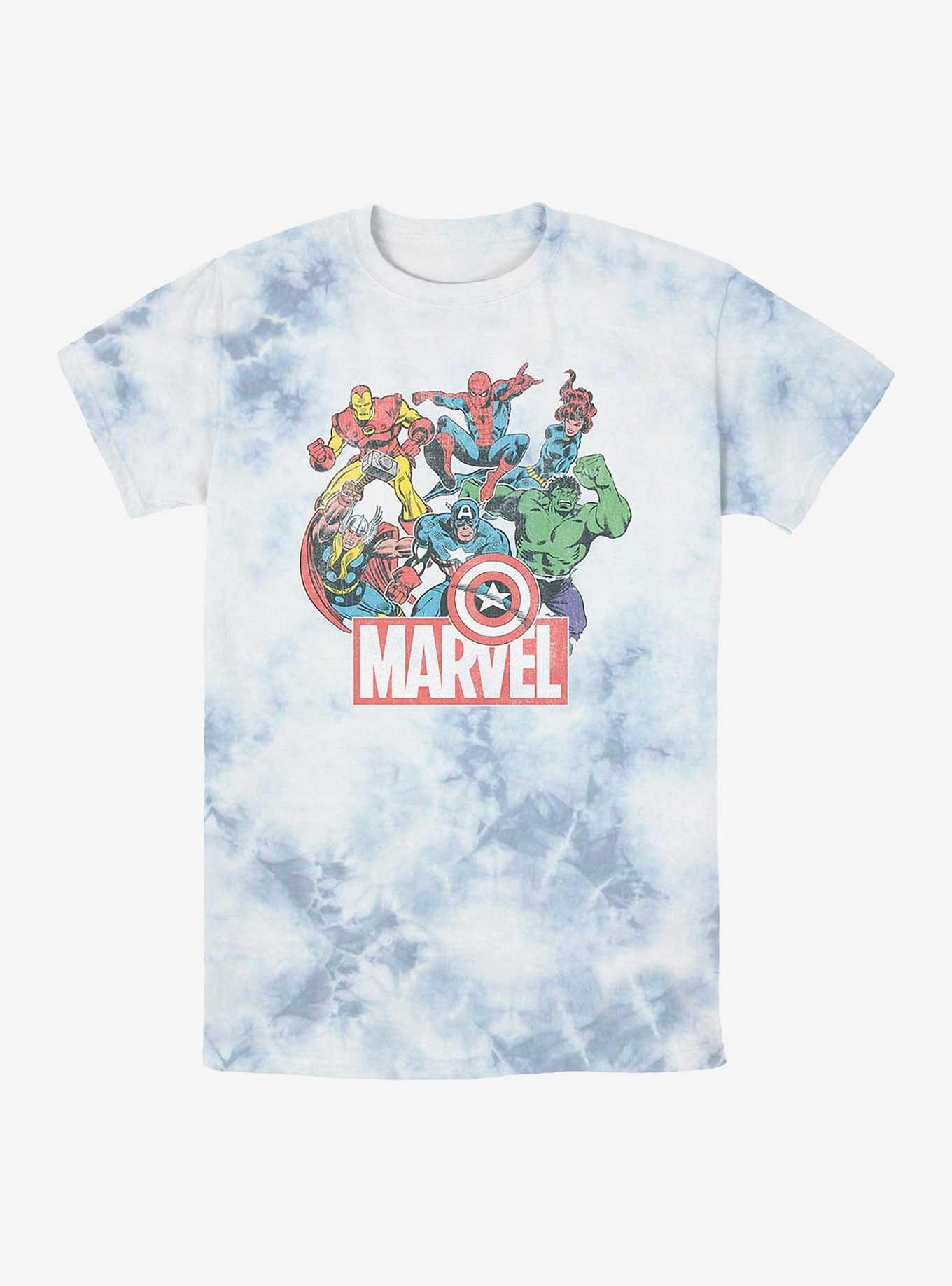 Marvel Avengers Heroes of Today Tie-Dye T-Shirt, , hi-res