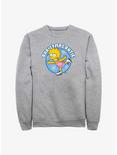 The Simpsons Lisa Ice Princess Sweatshirt, ATH HTR, hi-res