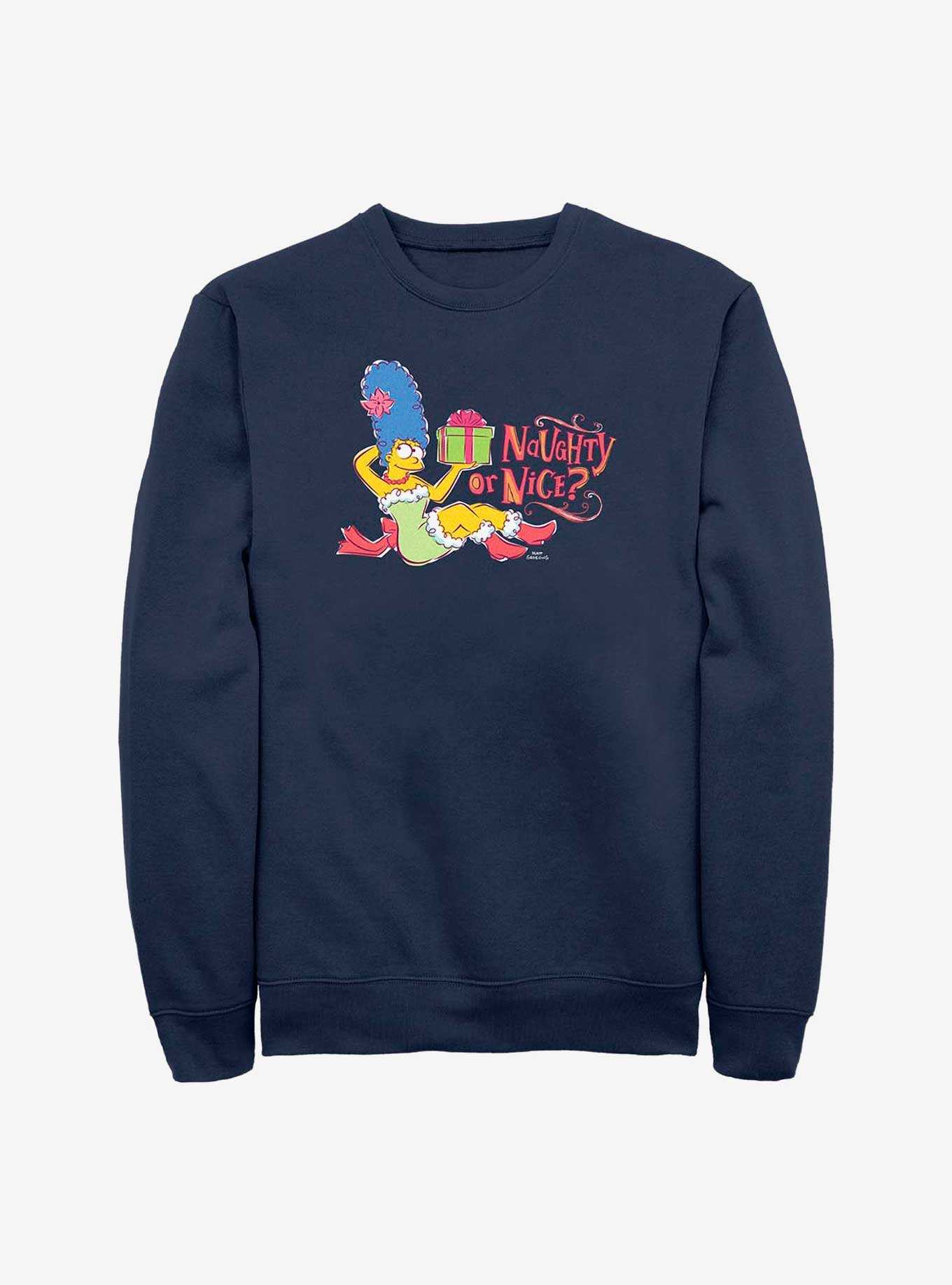 The Simpsons Naughty or Nice Sweatshirt, , hi-res
