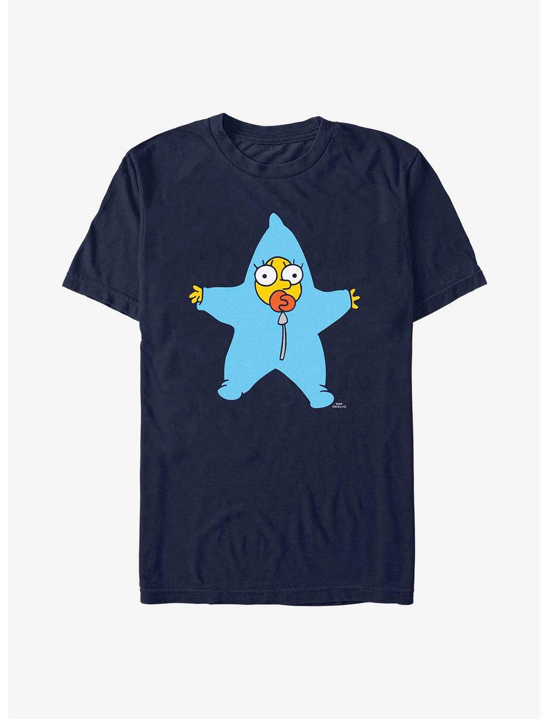 The Simpsons Maggie Snow Suit T-Shirt, NAVY, hi-res