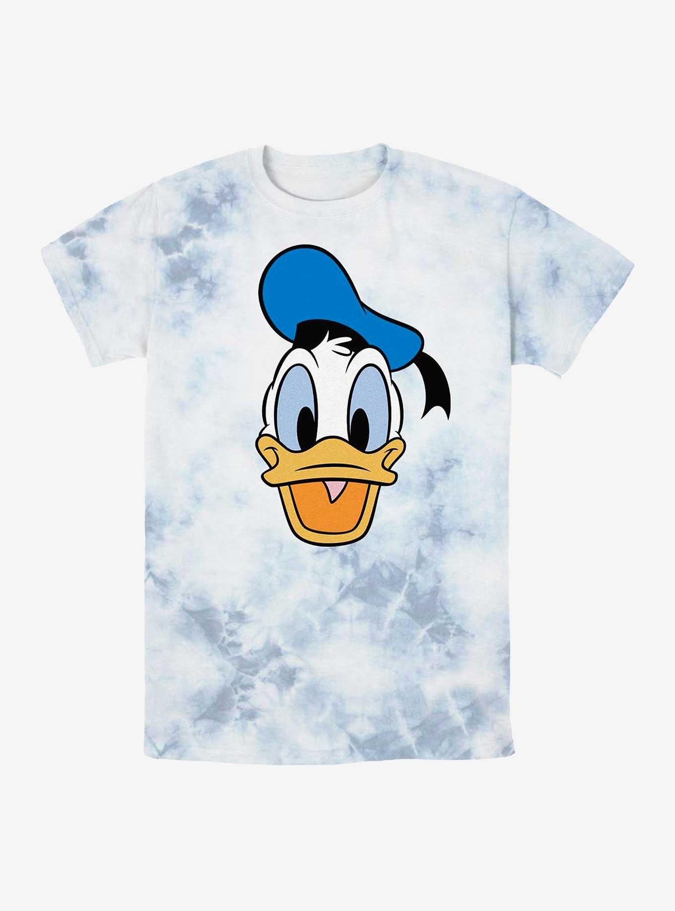 Disney Donald Duck Big Face Tie-Dye T-Shirt, , hi-res