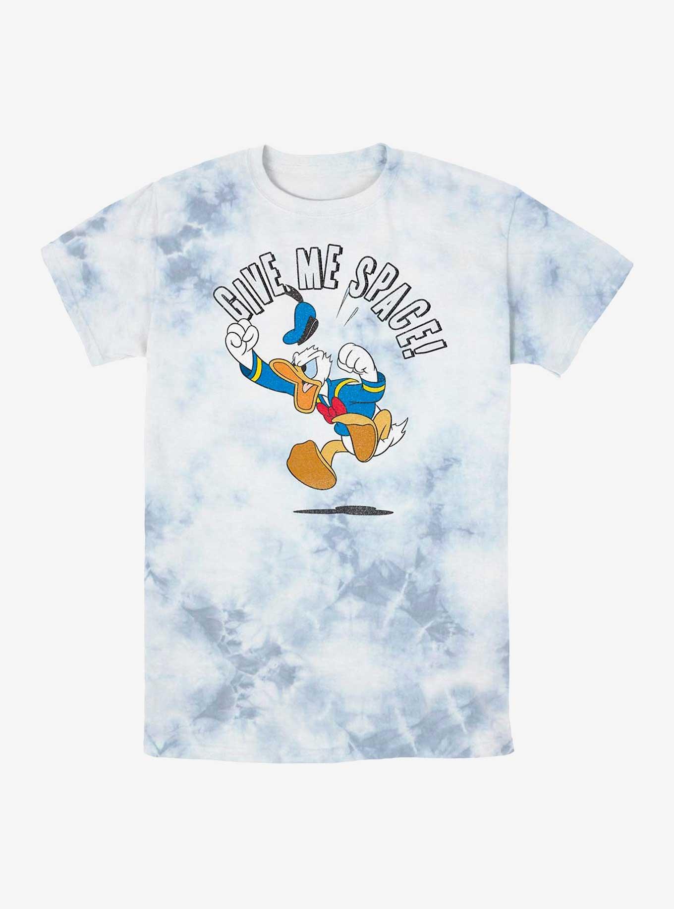Disney Donald Duck Give Me Space Tie-Dye T-Shirt, WHITEBLUE, hi-res
