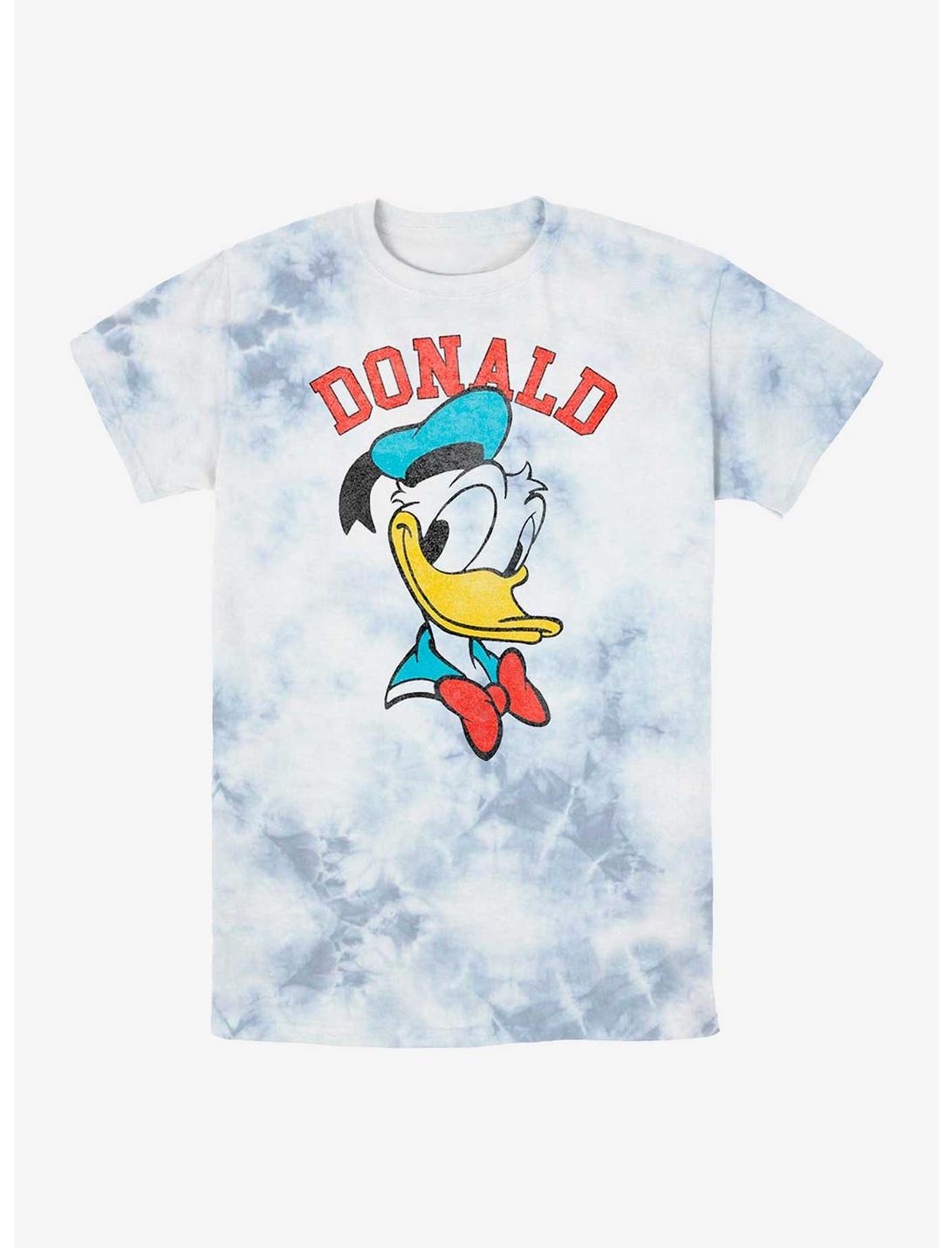 Disney Donald Duck Portrait Tie-Dye T-Shirt, WHITEBLUE, hi-res