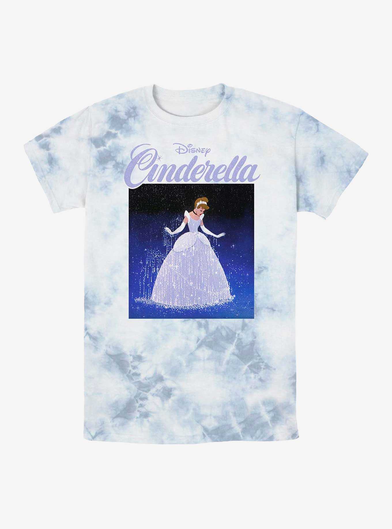 Disney Cinderella Dress Transformation Tie-Dye T-Shirt, , hi-res