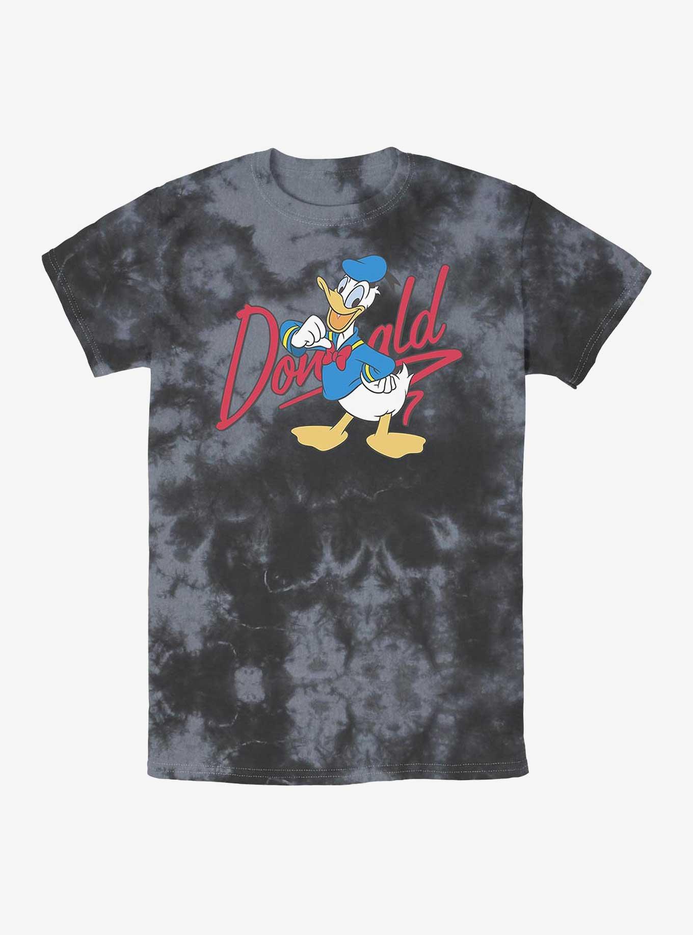 Disney Donald Duck Signature Donald Tie-Dye T-Shirt, , hi-res