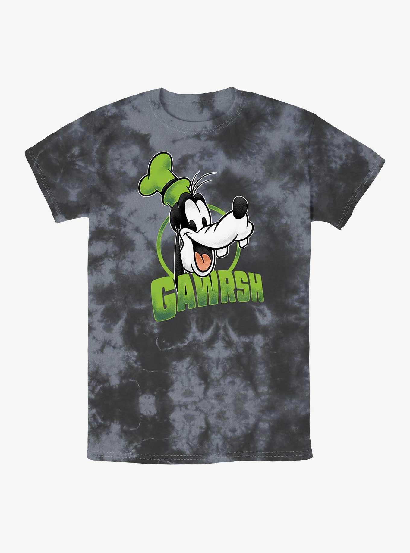 Disney Goofy Gawrsh Tie-Dye T-Shirt, BLKCHAR, hi-res