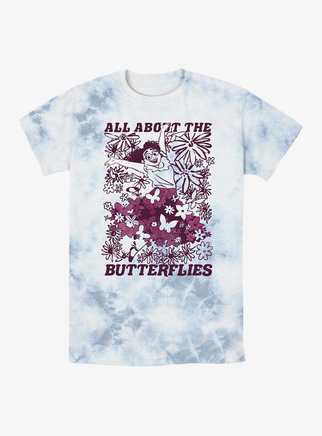 Disney Encanto Mirabel All About Butterflies Tie-Dye T-Shirt, , hi-res