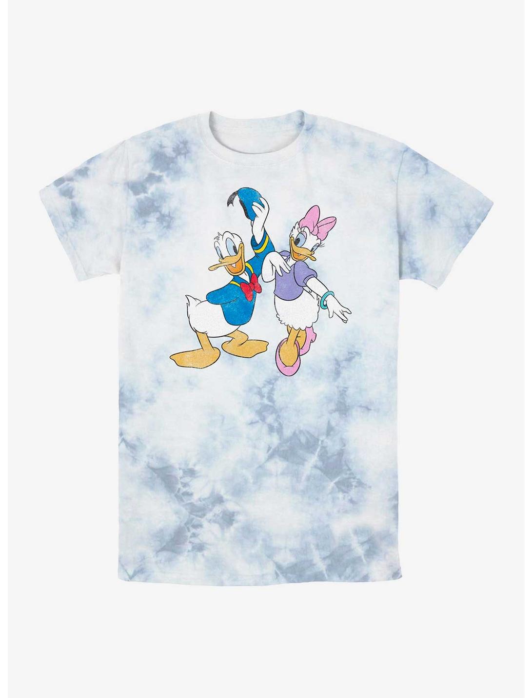 Disney Mickey Mouse Big Donald & Daisy Tie-Dye T-Shirt, WHITEBLUE, hi-res