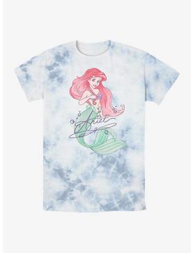 Disney The Little Mermaid Signed Ariel Tie-Dye T-Shirt, , hi-res