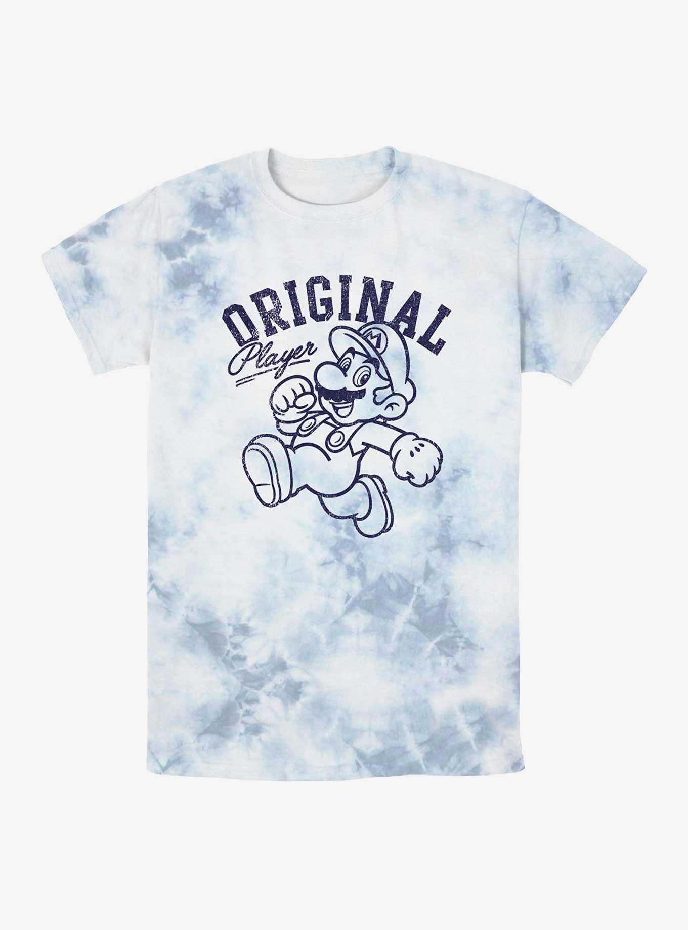 Nintendo Mario Original Plumber Tie-Dye T-Shirt