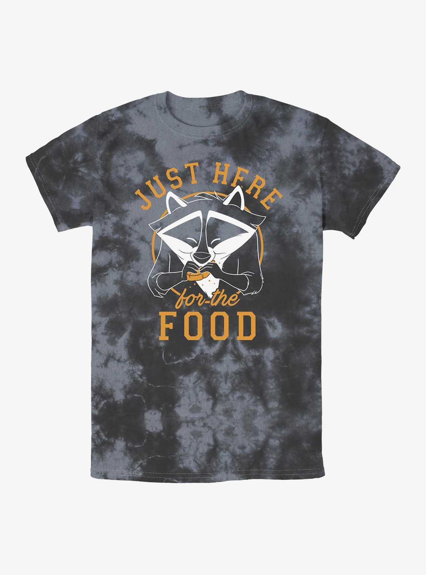 Disney Pocahontas Meeko Here For Food Tie-Dye T-Shirt, , hi-res