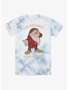 Disney Snow White and the Seven Dwarfs Grumpy Deal With It Tie-Dye T-Shirt, , hi-res