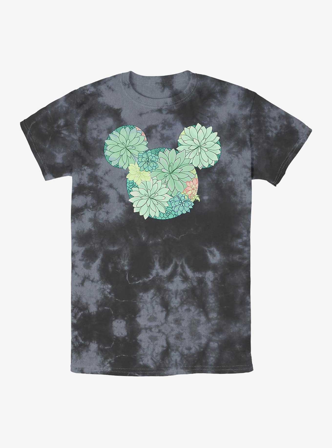 Disney Mickey Mouse Succulents Tie-Dye T-Shirt, , hi-res