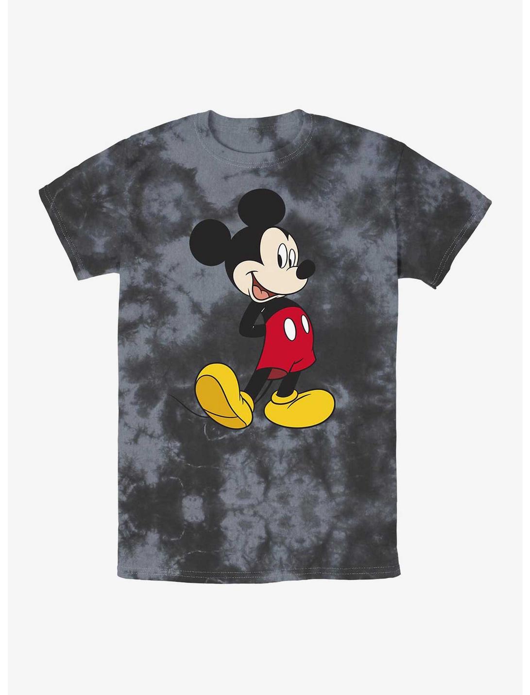Disney Mickey Mouse Traditional Mickey Tie-Dye T-Shirt, BLKCHAR, hi-res