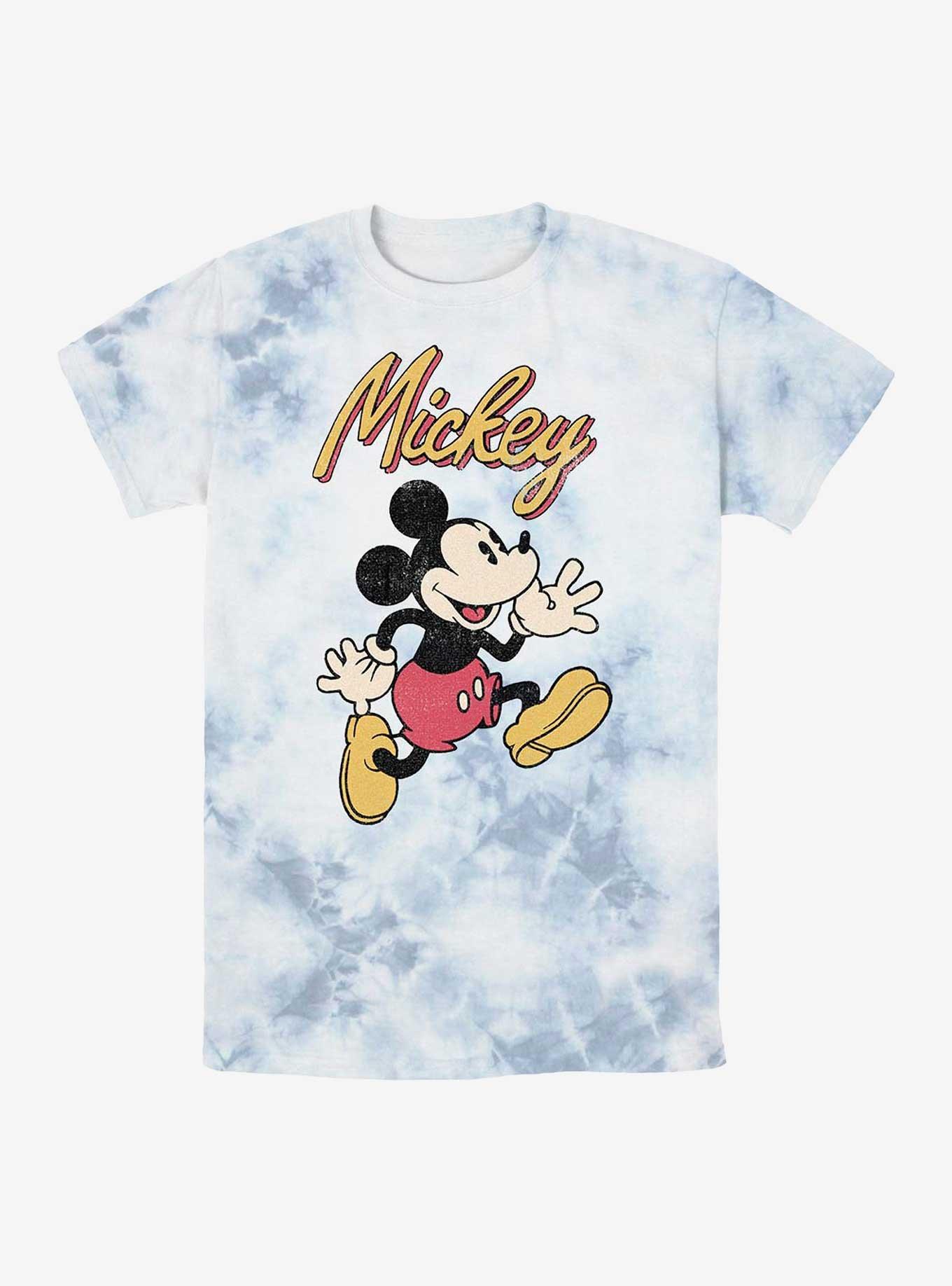 Disney Mickey Mouse Vintage Mickey Tie-Dye T-Shirt - MULTI | Hot Topic