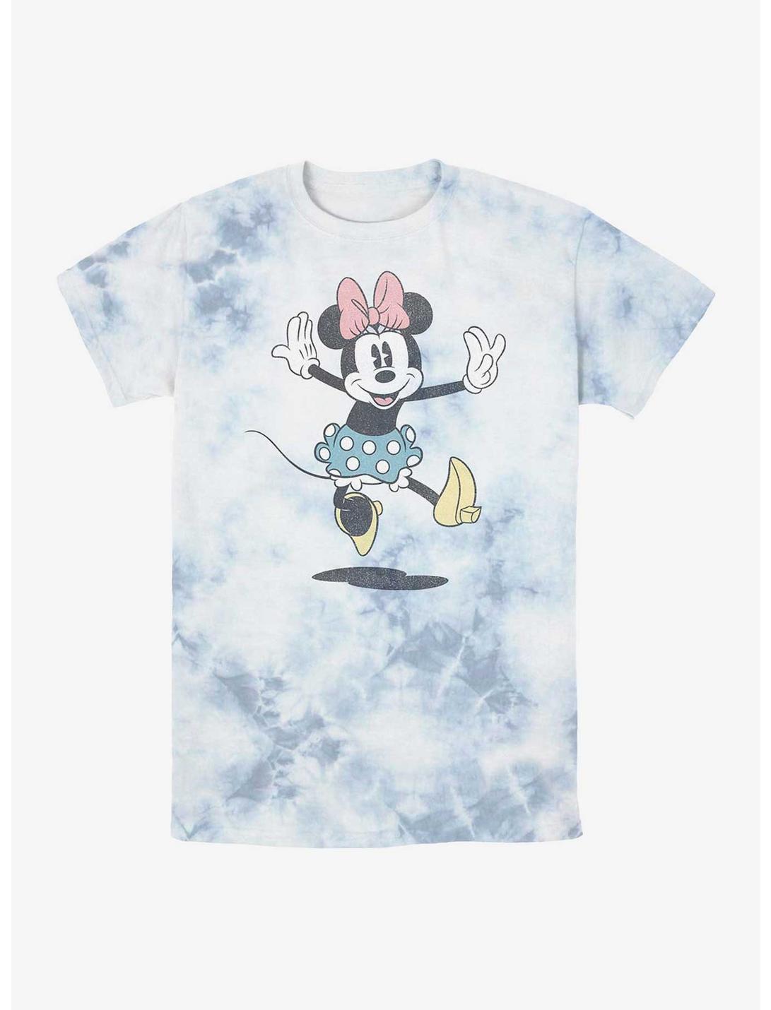 Disney Minnie Mouse Minnie Jump Tie-Dye T-Shirt, WHITEBLUE, hi-res