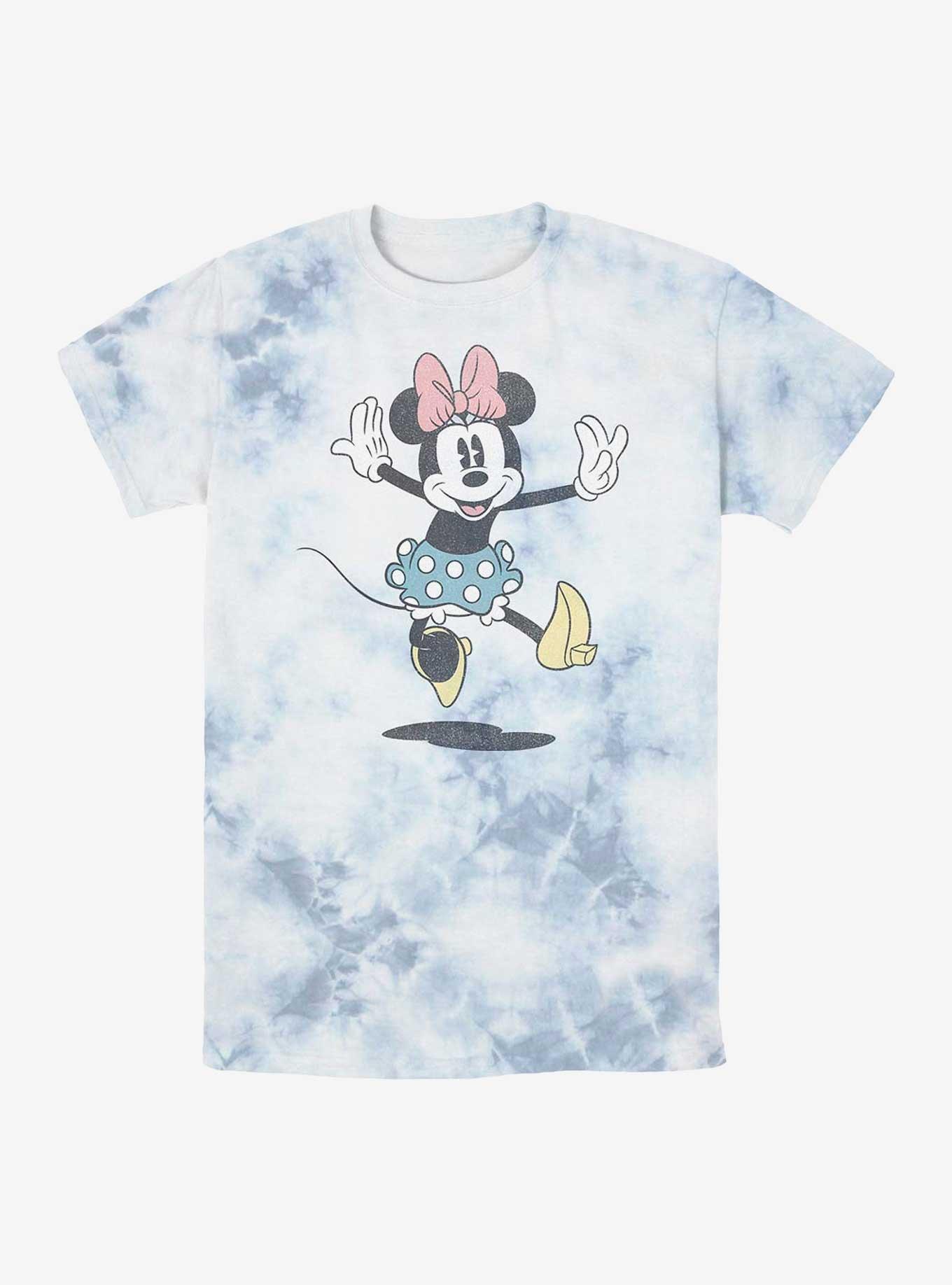 Disney Minnie Mouse Minnie Jump Tie-Dye T-Shirt, WHITEBLUE, hi-res