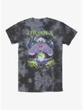 Disney Villains Ursula Witch Spell Tie-Dye T-Shirt, BLKCHAR, hi-res