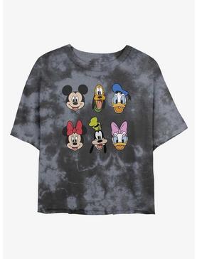 Disney Mickey Mouse Sensational Six Tie-Dye Girls Crop T-Shirt, , hi-res