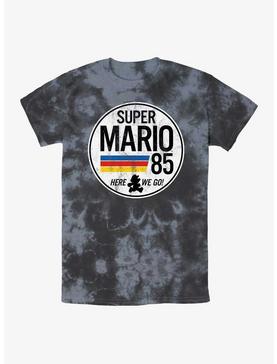 Nintendo Mario Here We Go Tie-Dye T-Shirt, , hi-res
