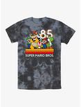 Nintendo Retro Bros Tie-Dye T-Shirt, BLKCHAR, hi-res