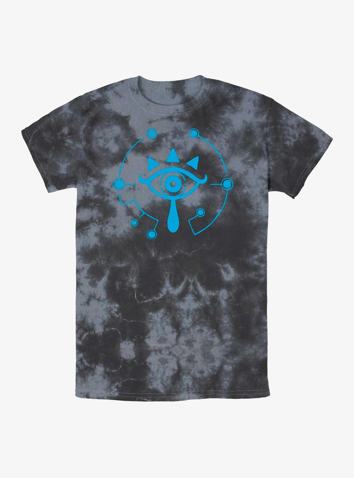 The Legend of Zelda Sheikah Eye Symbol Tie-Dye T-Shirt, , hi-res
