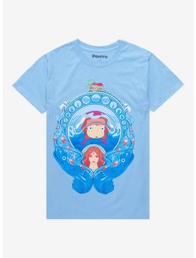 Studio Ghibli Ponyo Granmamare Portrait Boyfriend Fit Girls T-Shirt, , hi-res