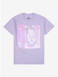 Keroppi Tokyo Pastel Purple Boyfriend Fit Girls T-Shirt, MULTI, hi-res