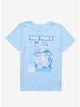 One Piece Pastel Straw Hats Girls T-Shirt, MULTI, hi-res