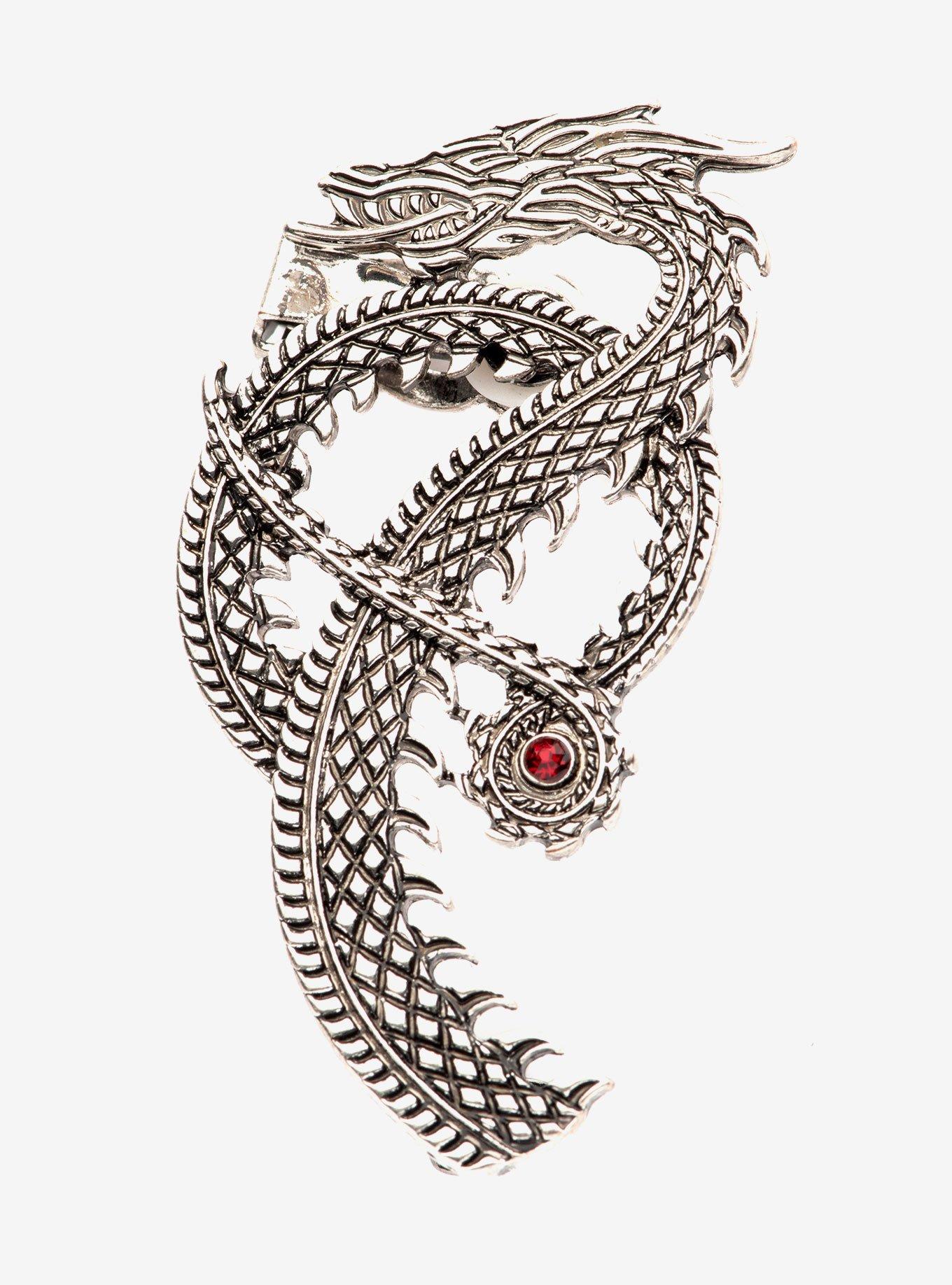 House Of The Dragon Dragon Wrap-Around Ear Cuff, , hi-res