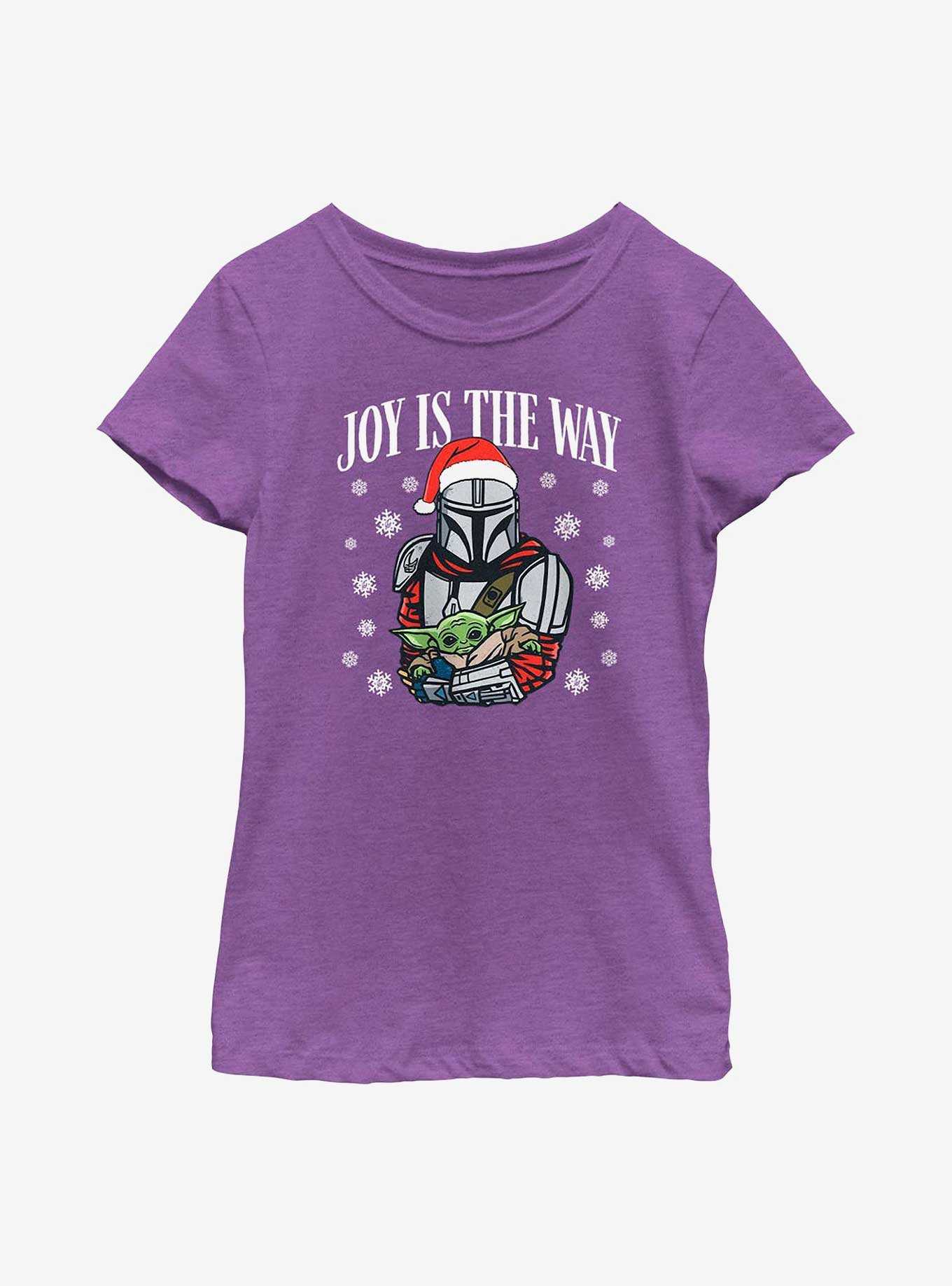 Star Wars The Mandalorian Joy Is The Way Youth Girls T-Shirt, , hi-res