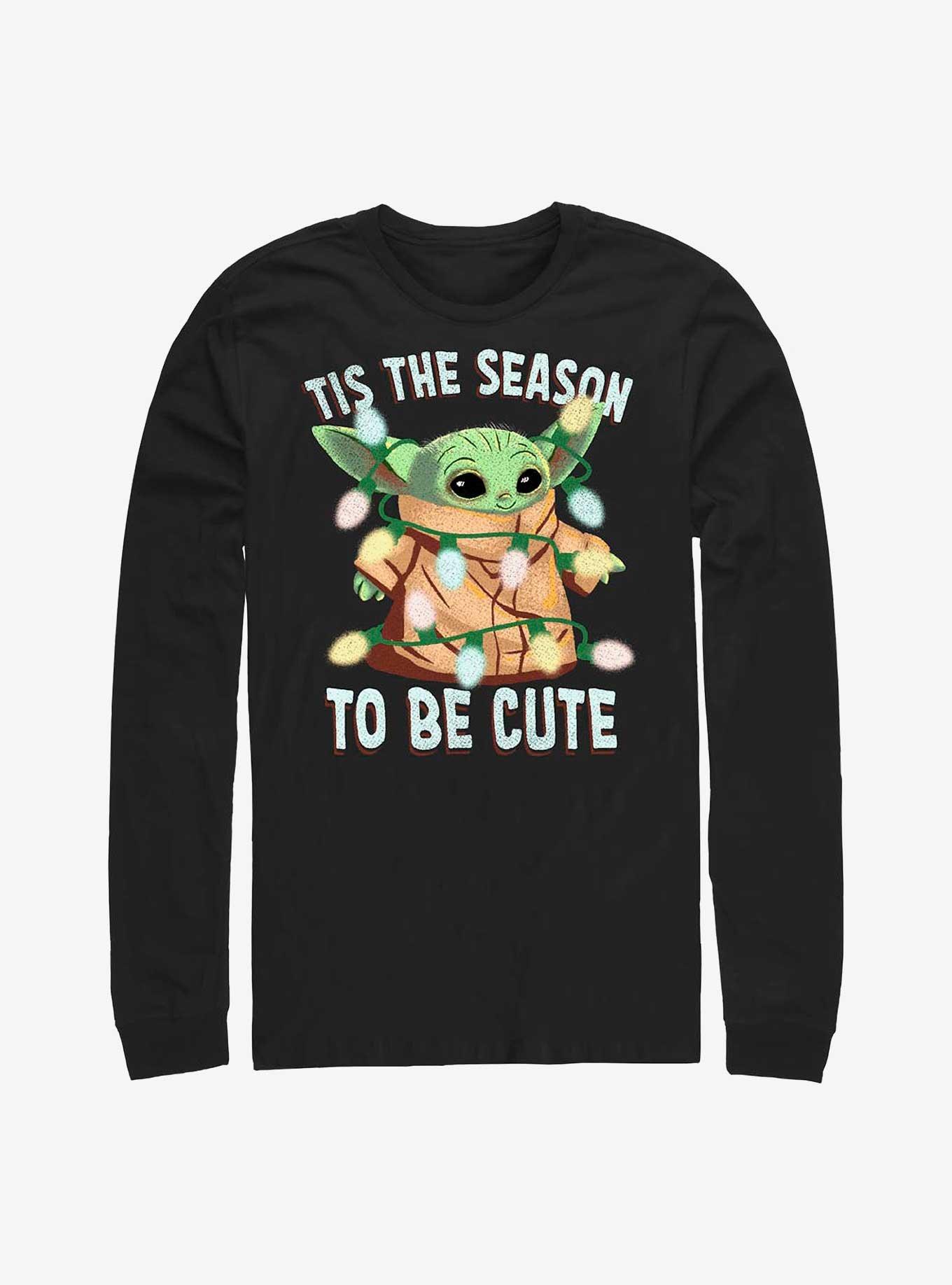 Star Wars The Mandalorian Grogu To Be Cute Long-Sleeve T-Shirt, , hi-res